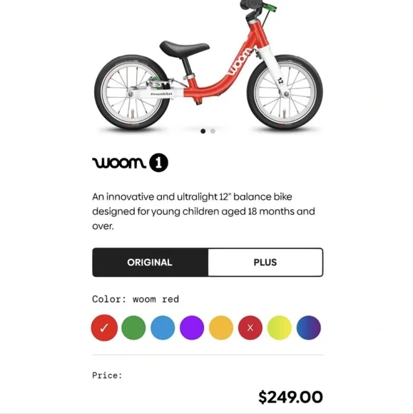 Free woom bike $50 off code(please read description)